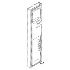 WR78X27953 GE Refrigerator Freezer Door Foam Assembly