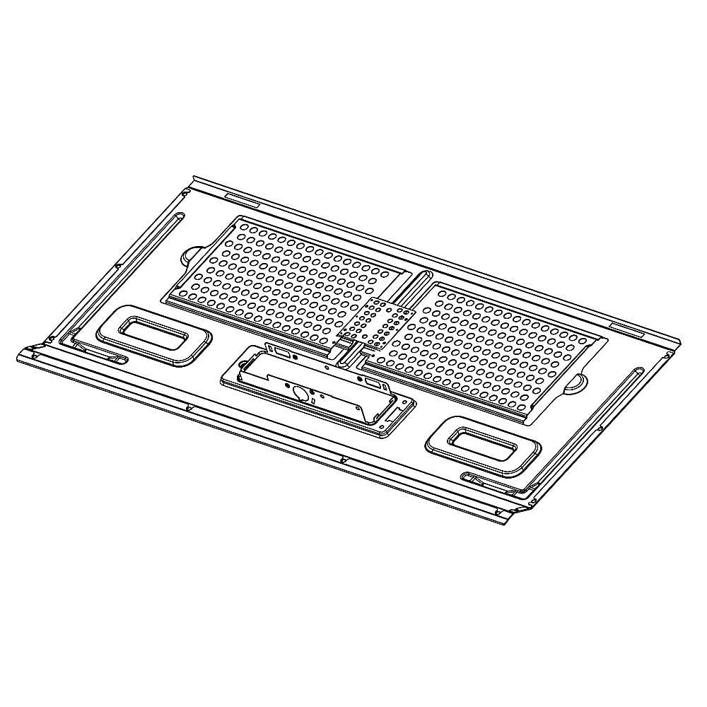 W10607242 Whirlpool Microwave Base