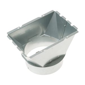 WB02X11509 GE Range Hood Damper Transition