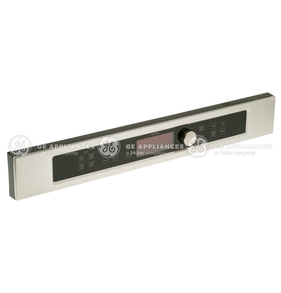 WB56X33612 GE Microwave Stainless Steel Control Panel
