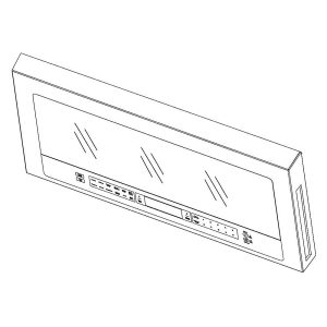 W11196118 Whirlpool Microwave Door