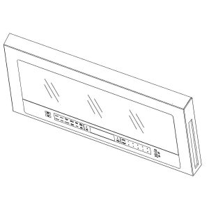 W11186045 Whirlpool Microwave Door