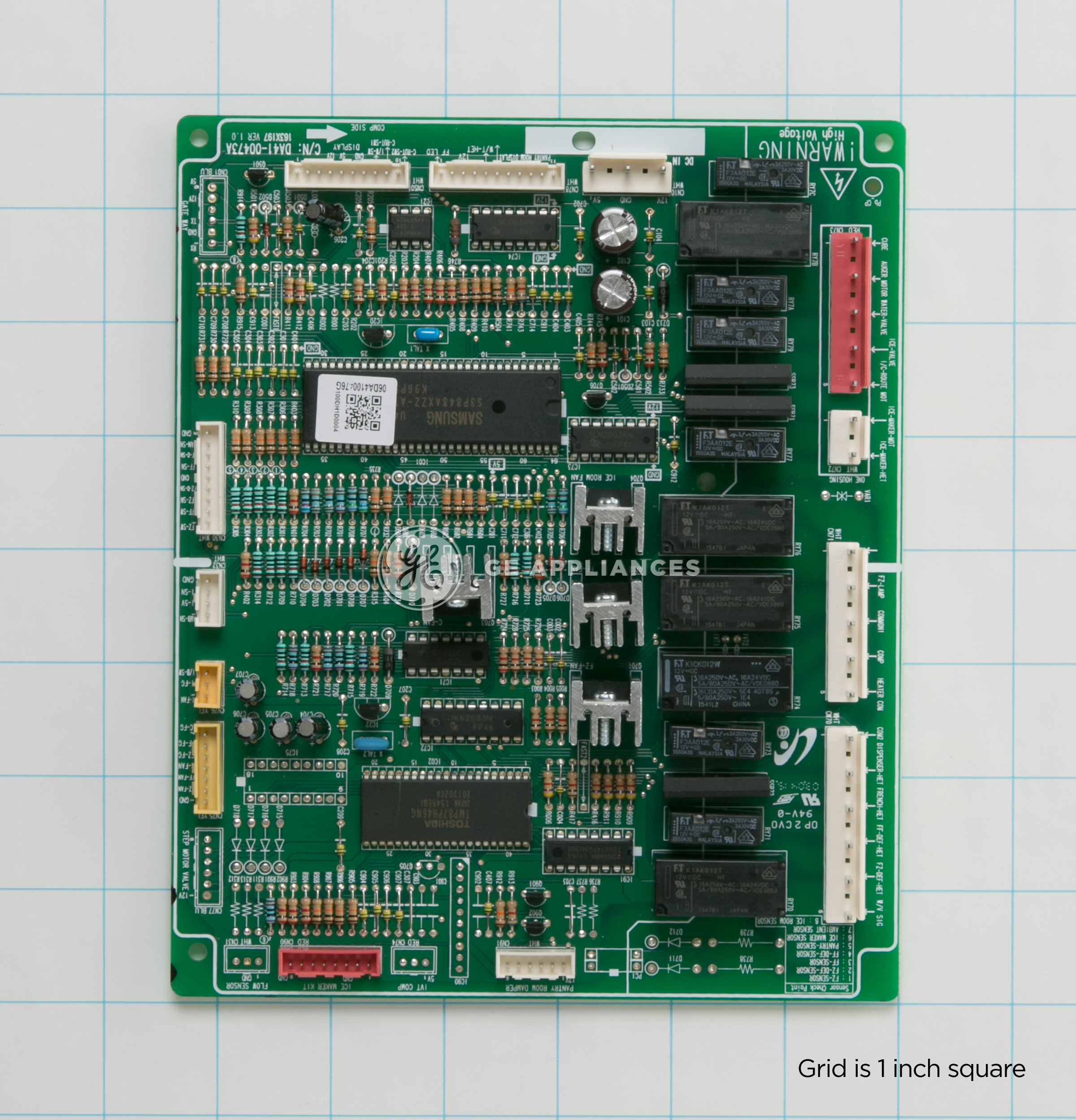 WR55X10955 GE Refrigerator Main PBA - Image 3