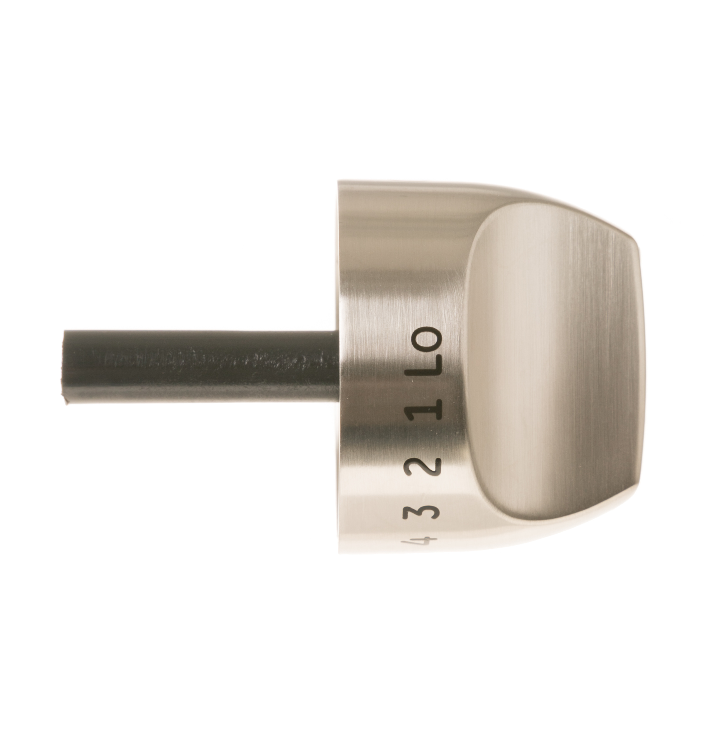 WB03X23083 GE RANGE KNOB STAINLESS STEEL OEM - Image 2