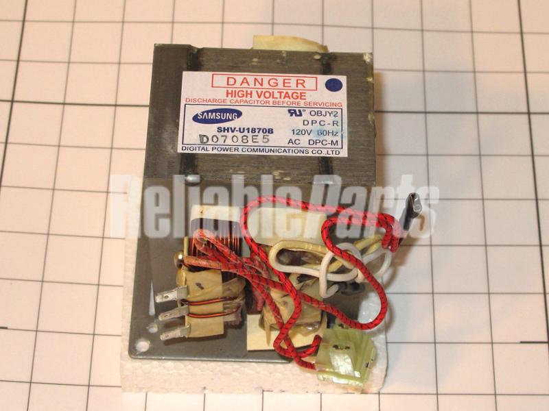 WB27X10867 GE Microwave High Voltage Transformer D05 OEM Replacement, NEW FAST SHIP Fits Many Appliance Models - Image 2