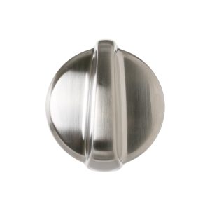 WB03T10271 GE RANGE BURNER CONTROL KNOB STAINLESS ST OEM