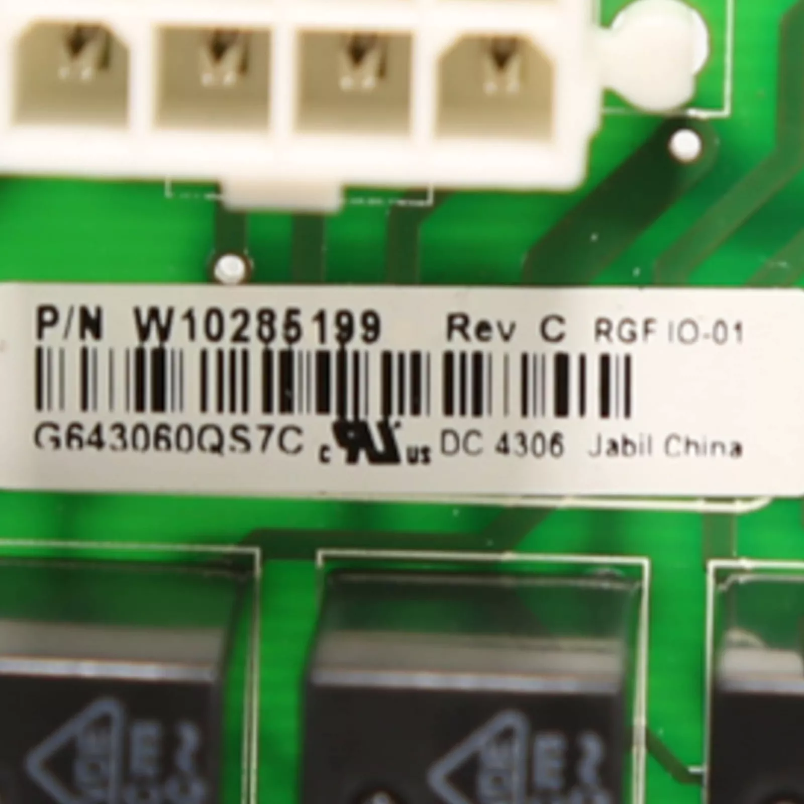 RELIABLE WPW10285199 Cntrl-Elec OEM Fast Ship USA Stock Tested Perfect Fit - Image 3