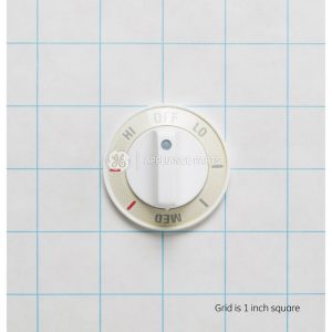 1 of WB3K5243 Inf Knob Wht OEM Replacement, NEW FAST SHIP Fits Many Appliance Models