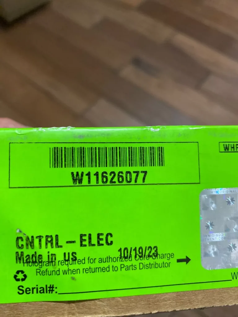 RELIABLE W11626077 Cntrl-Elec+Core OEM Fast Ship USA Stock Tested Perfect Fit