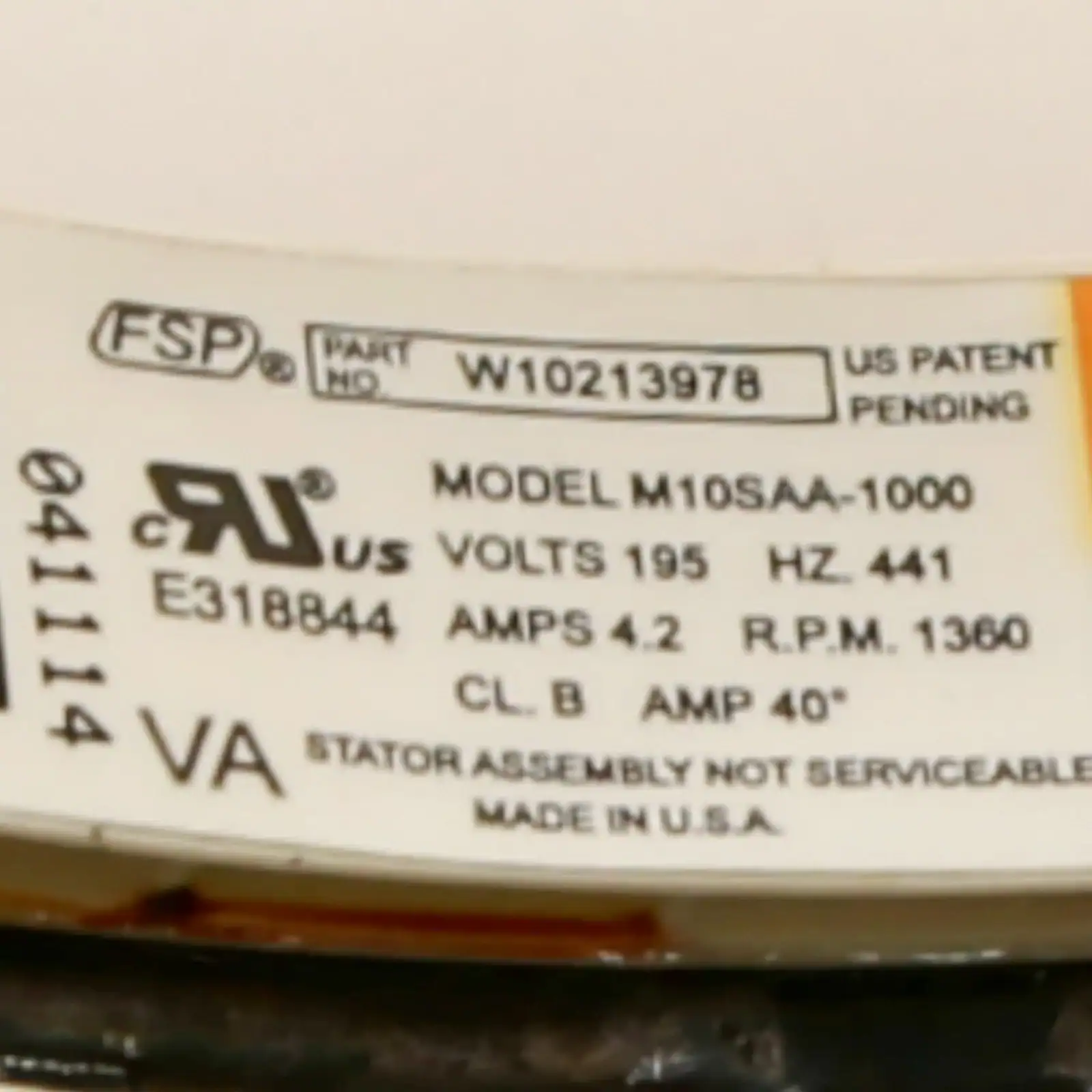 1 of W10365754 STATOR - Image 9