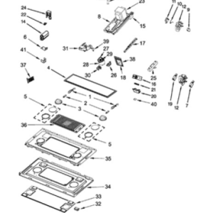 1 of W10614213 Whirlpool Microwave Base OEM Replacement, NEW FAST SHIP Fits Many Appliance Models