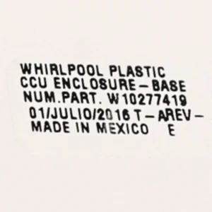 1 of WPW10525361 CNTRL-ELEC