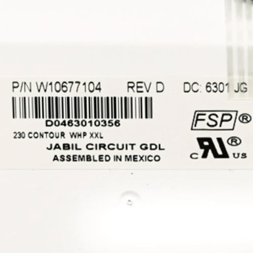 RELIABLE WPW10677104 OEM Fast Ship USA Stock Tested Perfect Fit Fast Ship