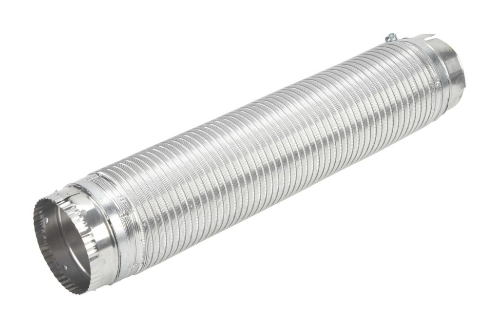 1 of 4396010RP Whirlpool 6 Ft. Dryer Secure Connect Metal Vent Ducting OEM Re...