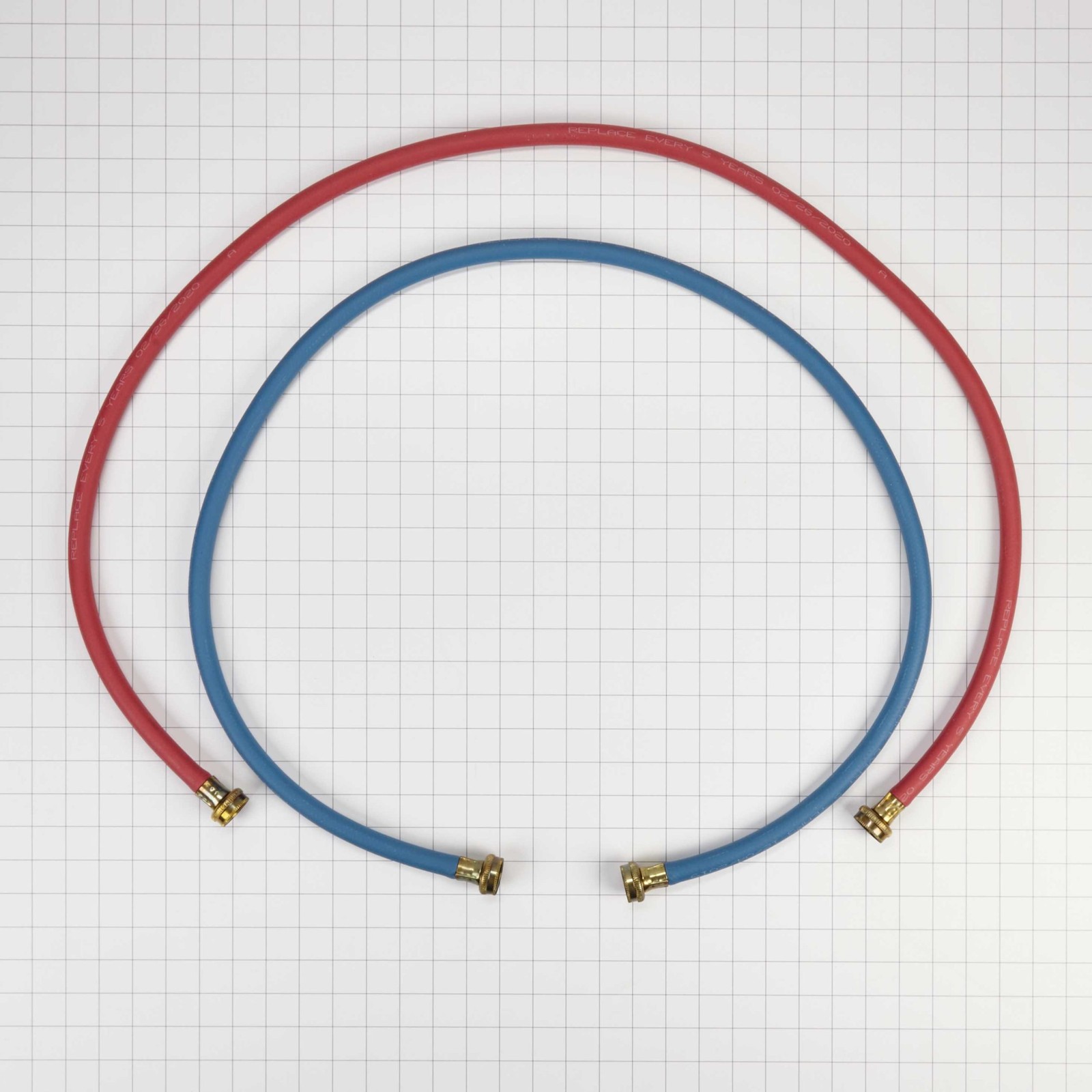 1 of 8212545RP Whirlpool 5' Commercial Grade Washer - Red And Blue Washer Fil... - Image 4