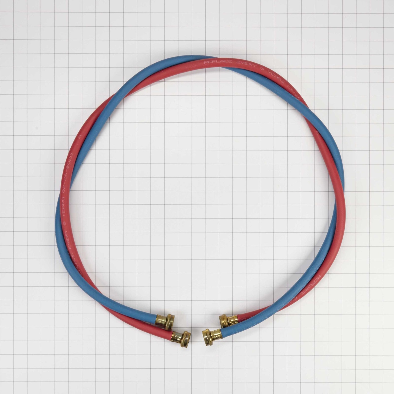 1 of 8212545RP Whirlpool 5' Commercial Grade Washer - Red And Blue Washer Fil... - Image 5