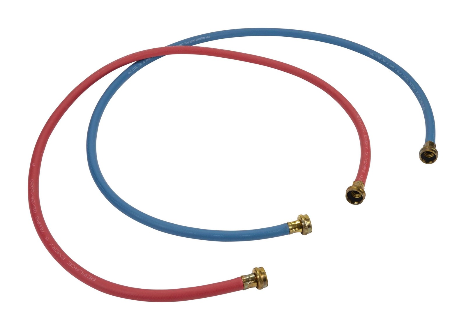 1 of 8212545RP Whirlpool 5' Commercial Grade Washer - Red And Blue Washer Fil...