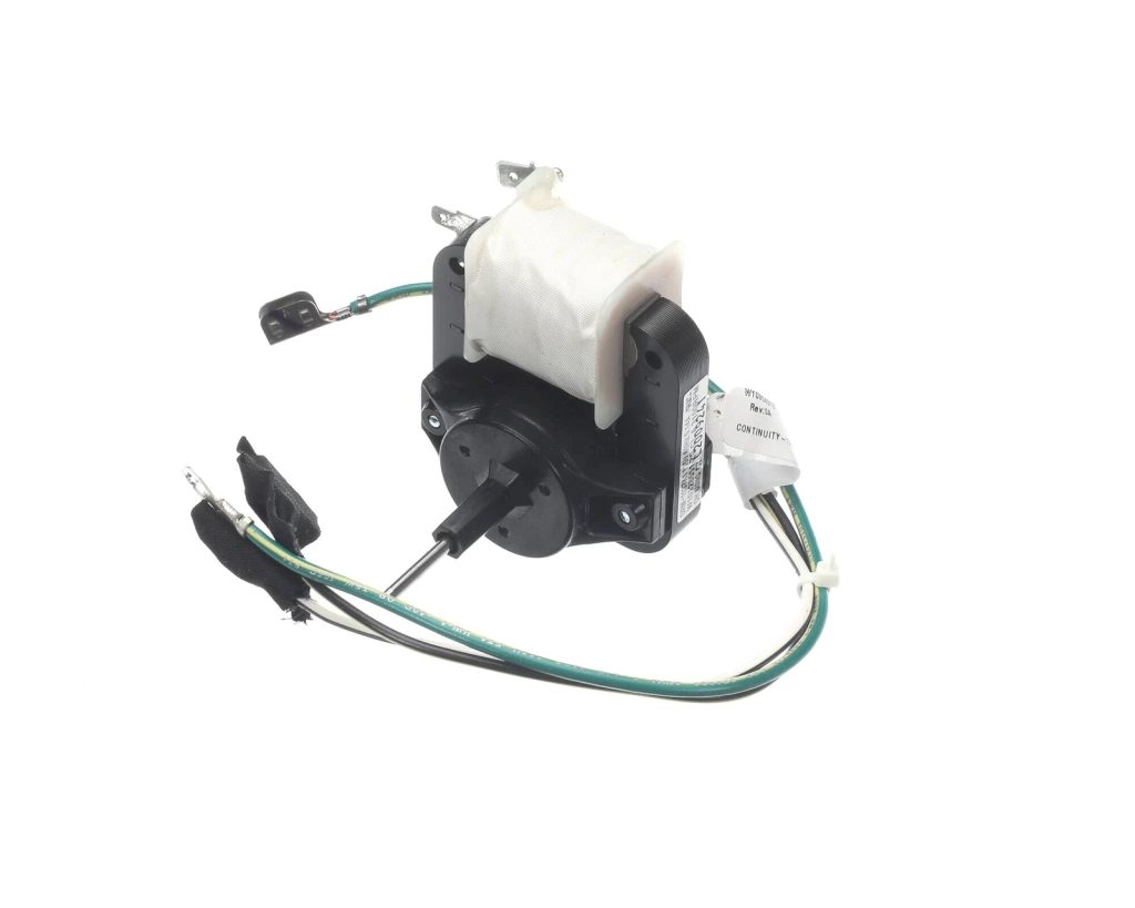 1 of W11024089 Whirlpool Refrigerator Evaporator Fan Motor OEM Replacement, N...