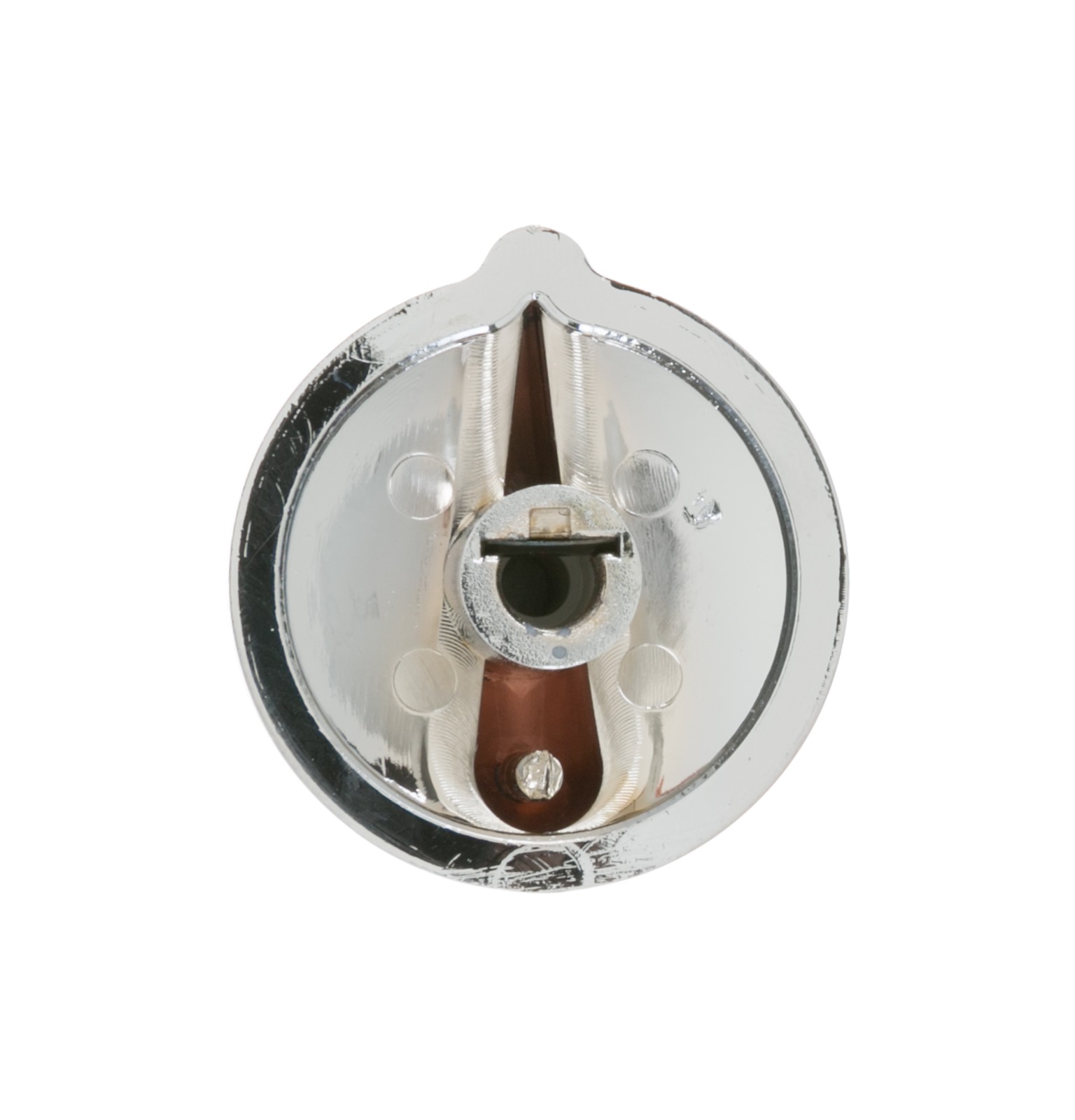 1 of WB03X10316 GE Oven Burner Knob Chrome OEM Replacement, NEW FAST SHIP Fit... - Image 3