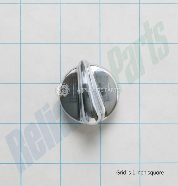 1 of WB03X10316 GE Oven Burner Knob Chrome OEM Replacement, NEW FAST SHIP Fit... - Image 5