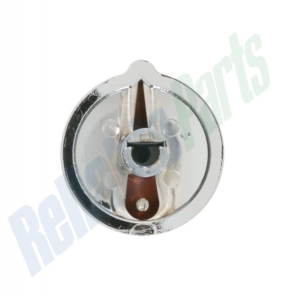 1 of WB03X10316 GE Oven Burner Knob Chrome OEM Replacement, NEW FAST SHIP Fit... - Image 7