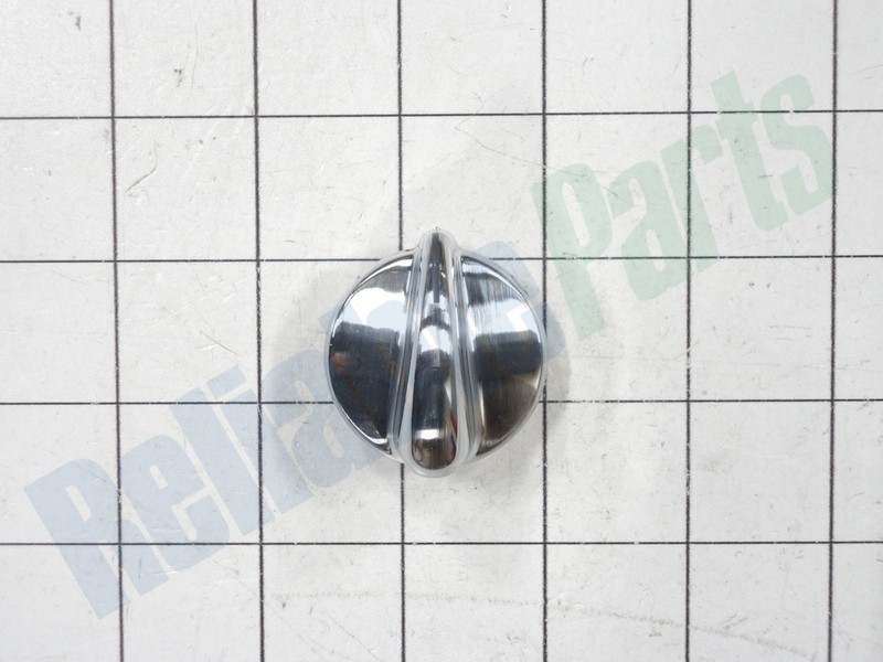 1 of WB03X10316 GE Oven Burner Knob Chrome OEM Replacement, NEW FAST SHIP Fit... - Image 8
