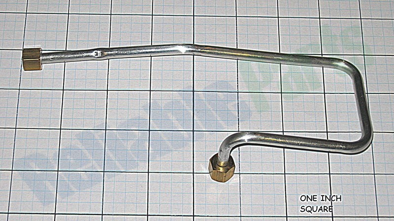 1 of WB28K10024 Gas Range Burner Supply Tube - Right Fro OEM Replacement, NEW... - Image 6