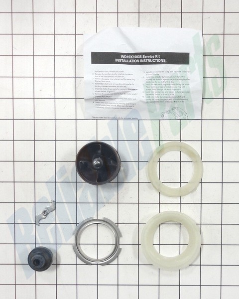1 of WD19X10038 GE Dishwasher Impeller Kit OEM Replacement, NEW FAST SHIP Fit...