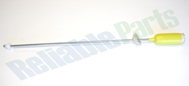 1 of WH16X543 GE Dryer GE Suspension Rod and Spring Yellow OEM Replacement, N... - Image 4