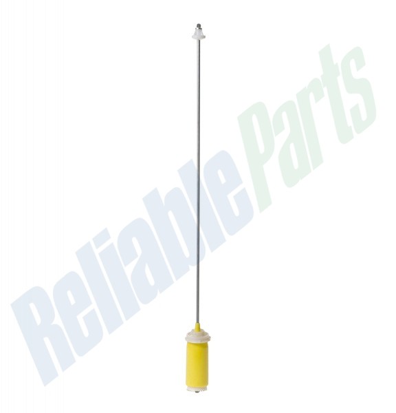 1 of WH16X543 GE Dryer GE Suspension Rod and Spring Yellow OEM Replacement, N... - Image 5