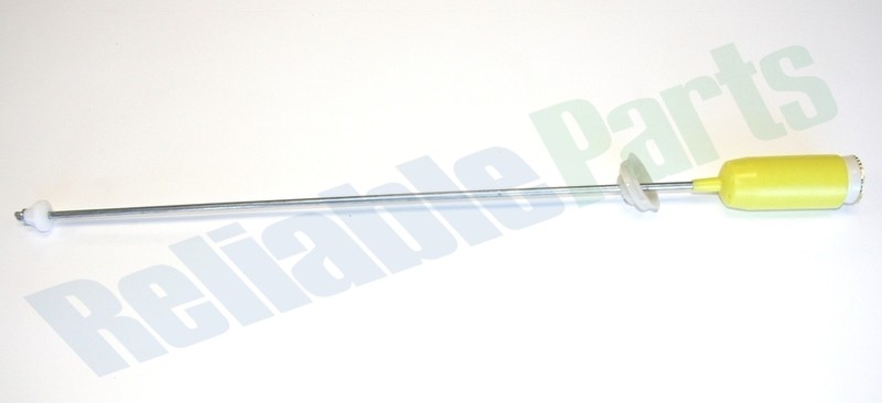 1 of WH16X543 GE Dryer GE Suspension Rod and Spring Yellow OEM Replacement, N... - Image 9