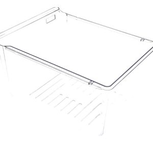 1 of WP2256704 Whirlpool Crisper Pan OEM Replacement, NEW FAST SHIP Fits Many...