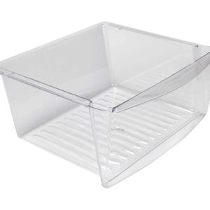 1 of WP67001503 Whirlpool Refrigerator Crisper Pan - Large OEM Replacement, N...