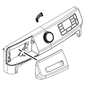 WPL W11325573 – CNTRL-ELEC+CORE (WASHER) OEM Replacement, NEW FAST SHIP Fits...