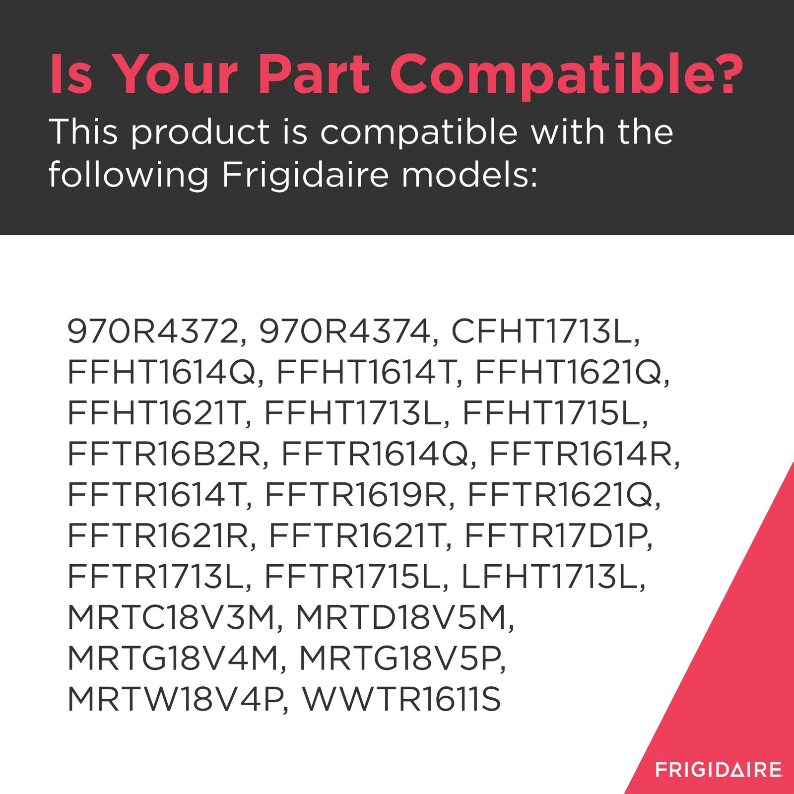 1 of 242193204 Frigidaire Refrigerator Door Gasket OEM Replacement, NEW FAST ... - Image 5
