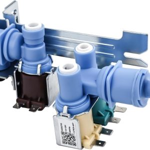 1 of 242252702 Frigidaire Refrigerator Triple Solenoid Water Inlet Valve OEM ...