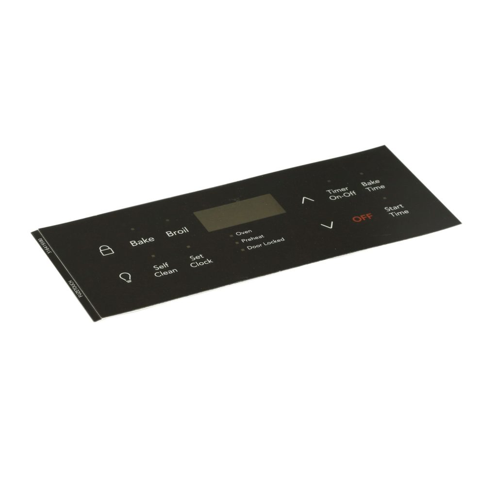 1 of 316419380 Frigidaire Oven Black Range Overlay OEM Replacement, NEW FAST ...