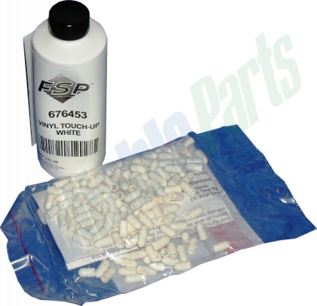1 of 4396838RC Whirlpool Rack Repair Kit White OEM Replacement, NEW FAST SHIP... - Image 8