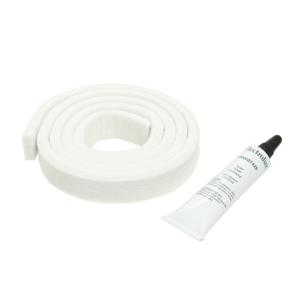 1 of 5303937183 Frigidaire Dryer Lower Front Felt Seal OEM Replacement, NEW F...