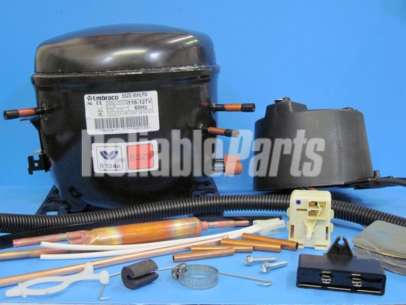 1 of 5304475102 Frigidaire Refrigerator Compressor Kit OEM Replacement, NEW F... - Image 4