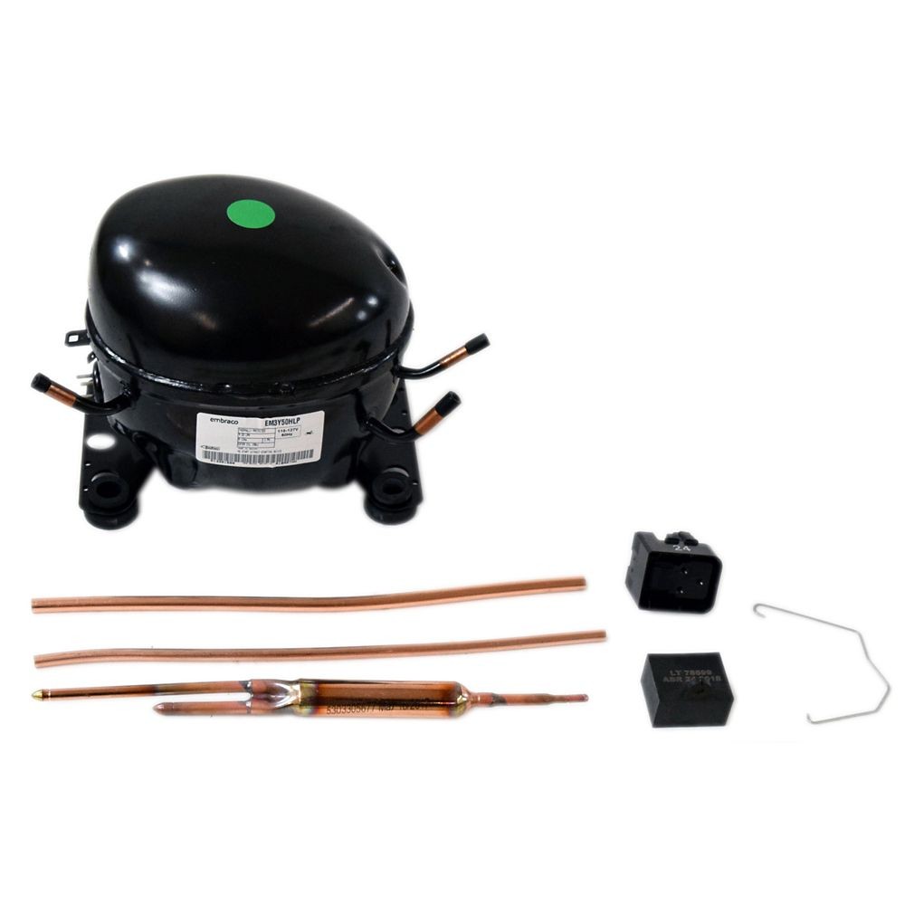 1 of 5304475102 Frigidaire Refrigerator Compressor Kit OEM Replacement, NEW F...