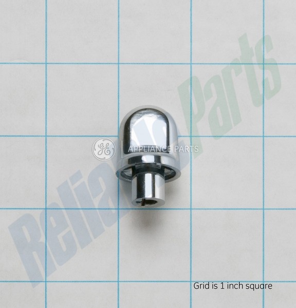 1 of WB03X10317 GE Oven Knob Vent Tri Chrome OEM Replacement, NEW FAST SHIP F... - Image 8