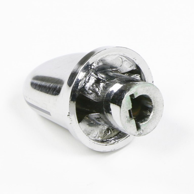 1 of WB03X10317 GE Oven Knob Vent Tri Chrome OEM Replacement, NEW FAST SHIP F... - Image 10