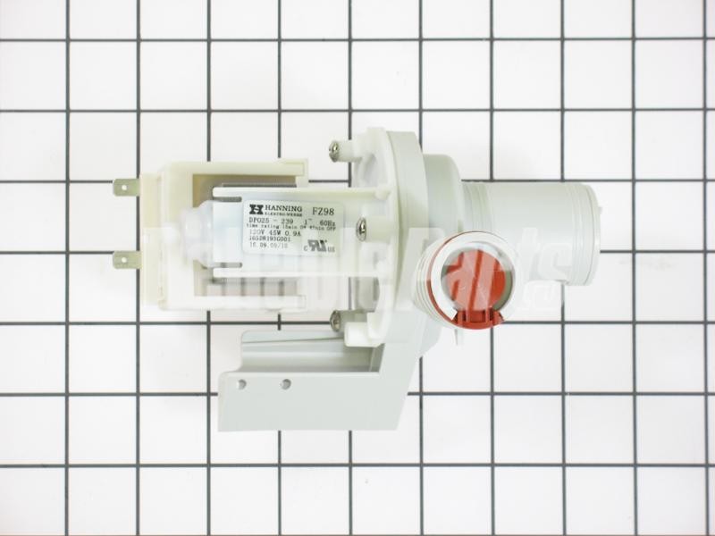 1 of WD26X10025 GE Dishwasher Drain Pump and Motor Mechanism Assembly OEM Rep...