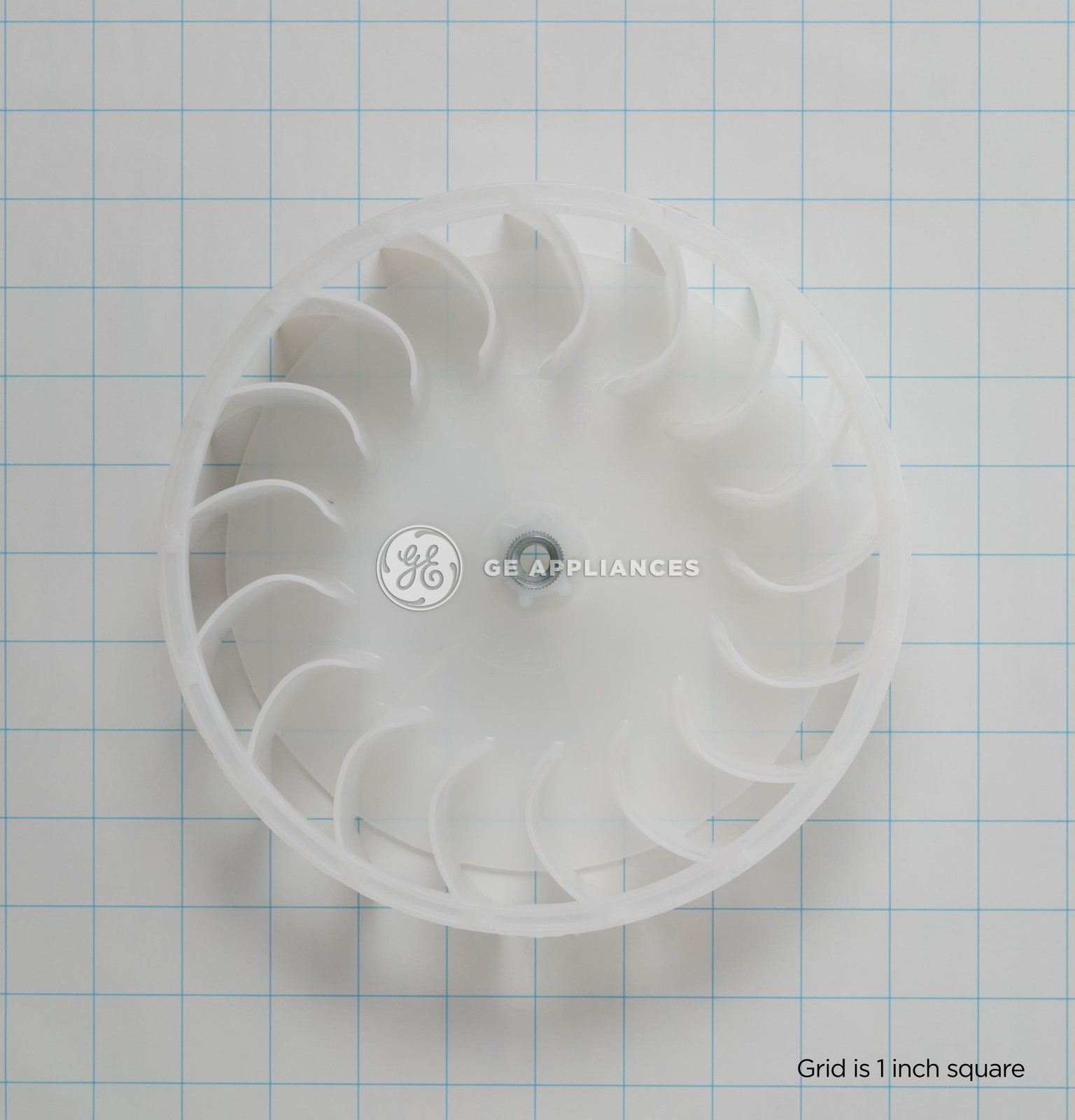 1 of WE16X20393 GE Dryer Blower Wheel OEM Replacement, NEW FAST SHIP Fits Man... - Image 5