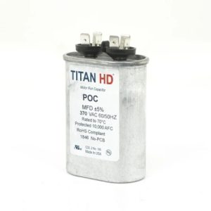1 of POC25A Packard Titan HD Run Capacitor 25 MFD 370 Volt Oval OEM Replaceme...