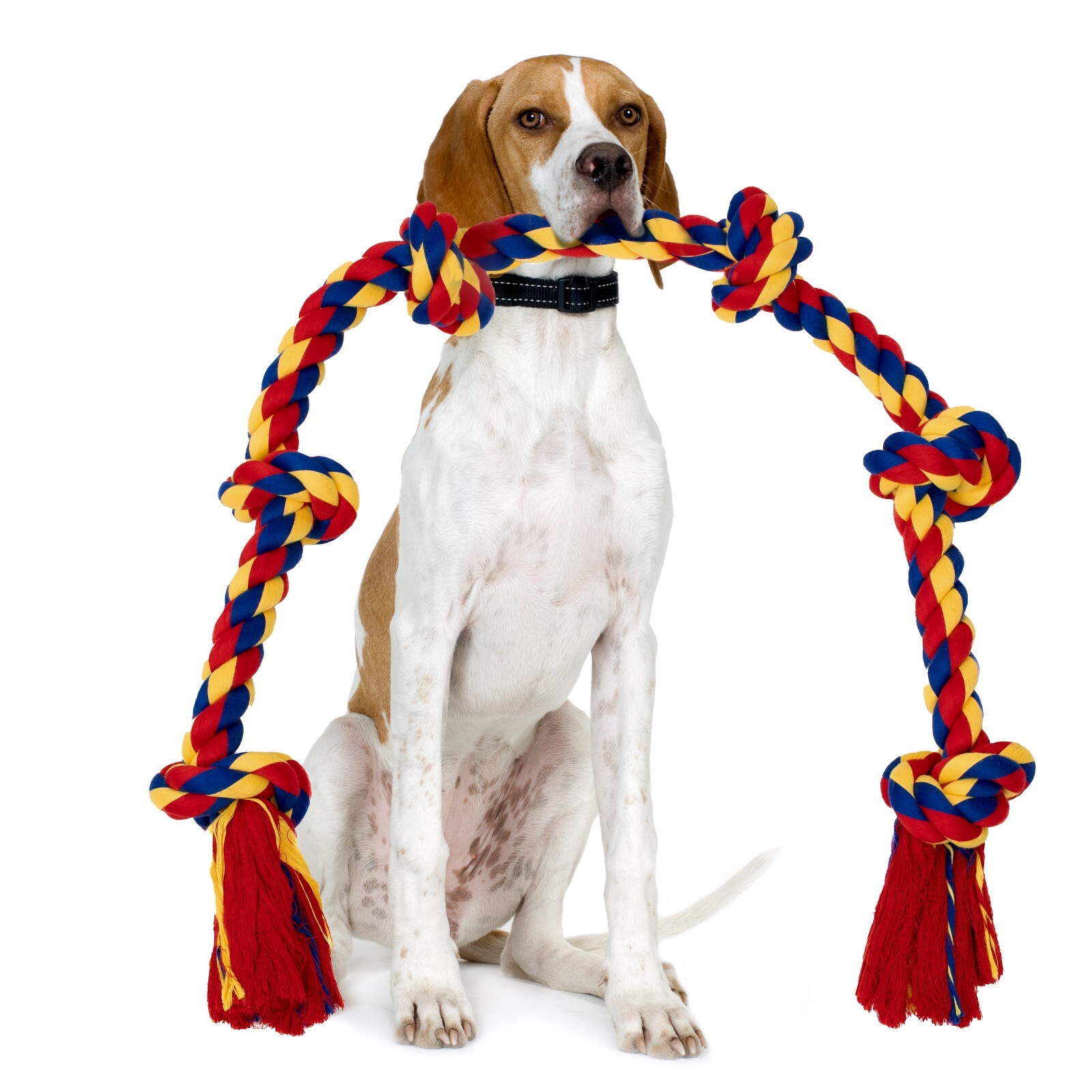 Giant Dog Rope Toy For Extra Large Dogs - 48 Inch Long 6 Knot Xxl Dog Rope - Image 11