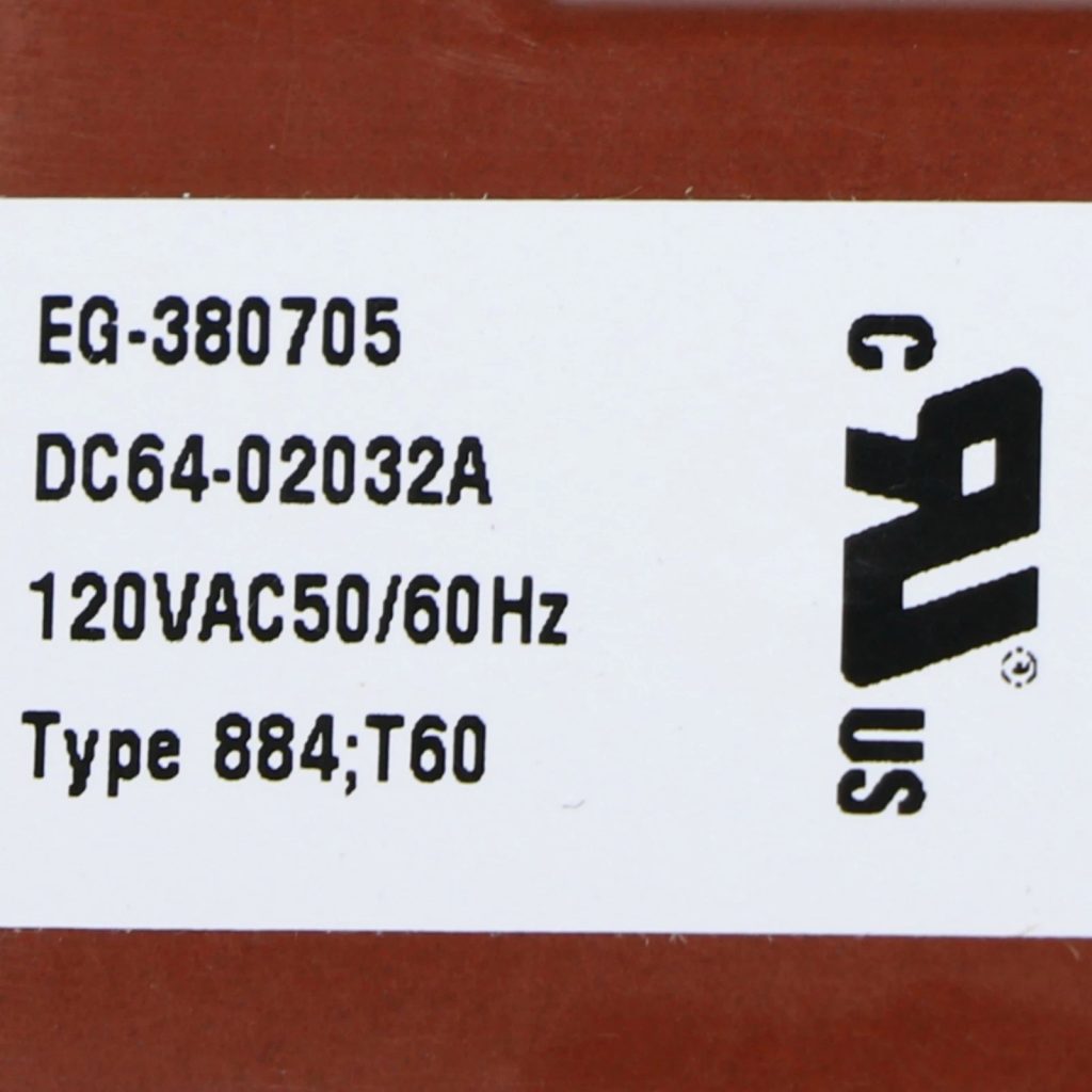 OEM Genuine Part 1 of DC64-02032A - SWITCH DOOR LOCK;AC120V,16,SOLNOID, DOOR