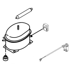 OEM Genuine Part 1 of W11370574 COMPRESSOR