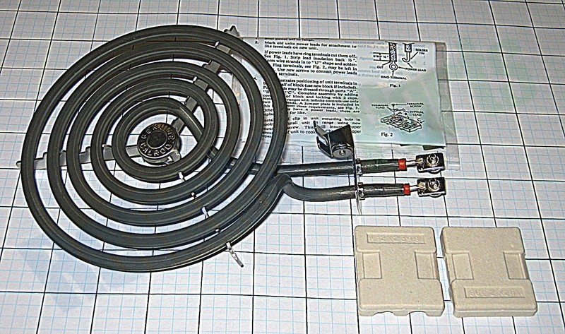 OEM Genuine Part 1 of WB30X359 - RANGE 6 SURFACE ELEMENT - 4 TURNS - Image 7